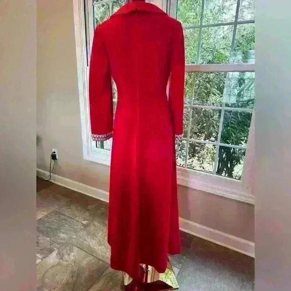 🔥🔥🔥Vintage/authentic/rare 1970’s Exquisitely Handmade Maxi Dress - Picture 3 of 12